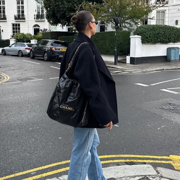 & Other Stories Short Boxy Wool Coat - Picture 2 of 6